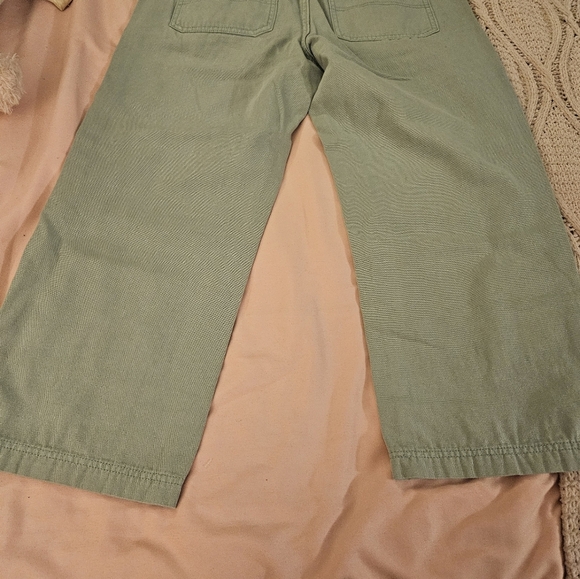Urban Outfitters Green Wide-Leg  Double Knees Pants Size 28 - Picture 7 of 7
